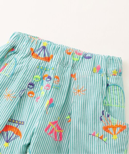 BIT'Z（ビッツ）の「遊園地刺繍パンツ（その他パンツ・キッズ・ブルー/オレンジ/ミント・120/110/100/95/90/80）」の6枚目の写真