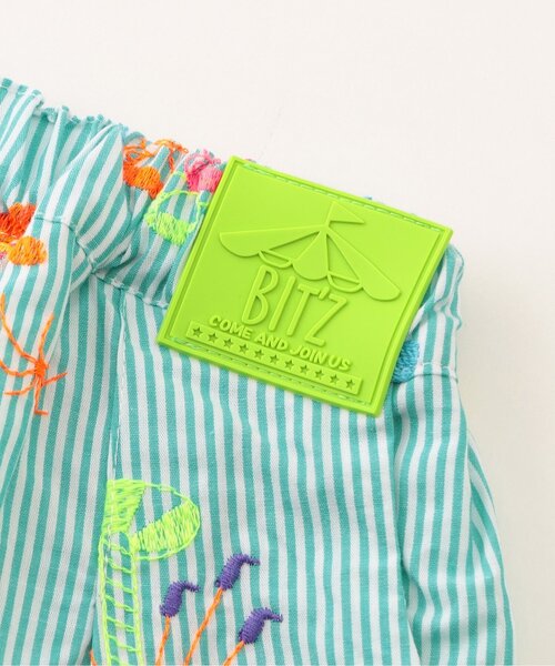 BIT'Z（ビッツ）の「遊園地刺繍パンツ（その他パンツ・キッズ・ブルー/オレンジ/ミント・120/110/100/95/90/80）」の5枚目の写真