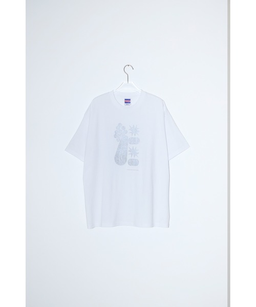 GOAT（ゴート）の「［GOAT］× [uesatsu]  REFLECT SHORT SLEEVE TEE（Tシャツ/カットソー・メンズ・ホワイト・S/M/L）」の3枚目の写真