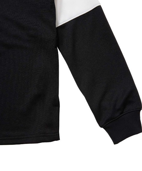 UNDER ARMOUR（アンダーアーマー）の「アンダーアーマー  UAカラーブロック ビッグロゴ トラックスーツ（ジャージ・キッズ・ブラック×グレー/ホワイト×ブラック・160cm/150cm/140cm/130cm/120cm）」の6枚目の写真