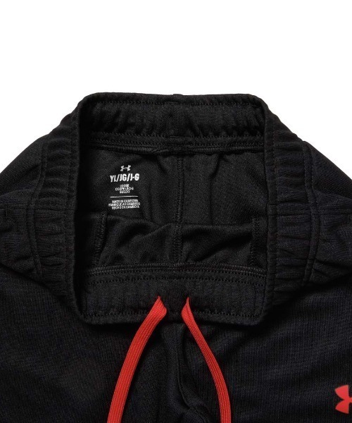 UNDER ARMOUR（アンダーアーマー）の「アンダーアーマー  UAカラーブロック ビッグロゴ トラックスーツ（ジャージ・キッズ・ブラック×グレー/ホワイト×ブラック・160cm/150cm/140cm/130cm/120cm）」の9枚目の写真