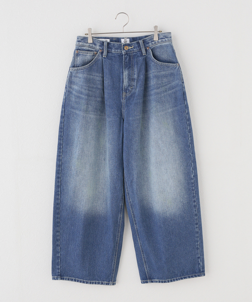 Lee（リー）の「【WEB＋一部店舗限定】ウォッシャブル / LEE / リー TUCK RIDERS PANTS（デニムパンツ・レディース・ブルー・MEDIUM/SMALL）」の17枚目の写真