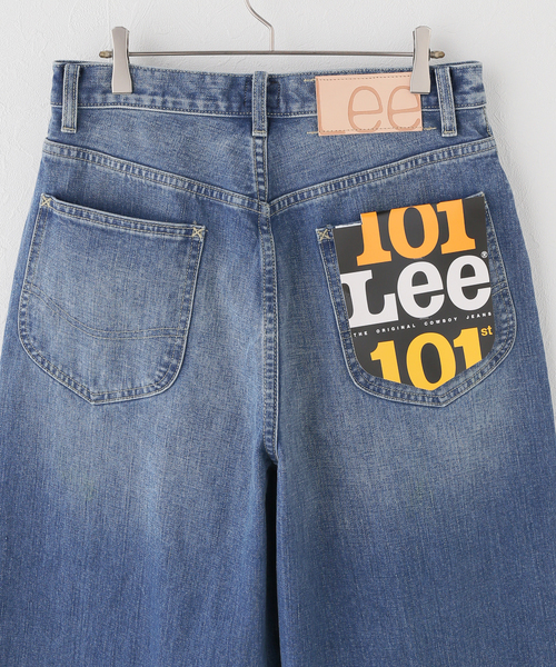 Lee（リー）の「【WEB＋一部店舗限定】ウォッシャブル / LEE / リー TUCK RIDERS PANTS（デニムパンツ・レディース・ブルー・MEDIUM/SMALL）」の14枚目の写真