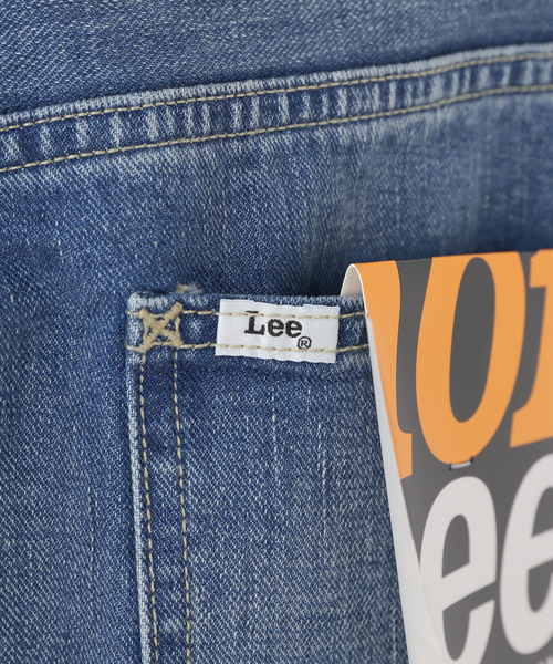 Lee（リー）の「【WEB＋一部店舗限定】ウォッシャブル / LEE / リー TUCK RIDERS PANTS（デニムパンツ・レディース・ブルー・MEDIUM/SMALL）」の12枚目の写真