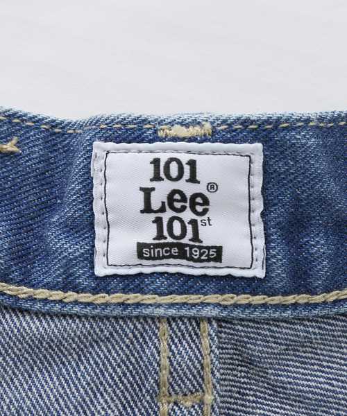 Lee（リー）の「【WEB＋一部店舗限定】ウォッシャブル / LEE / リー TUCK RIDERS PANTS（デニムパンツ・レディース・ブルー・MEDIUM/SMALL）」の9枚目の写真