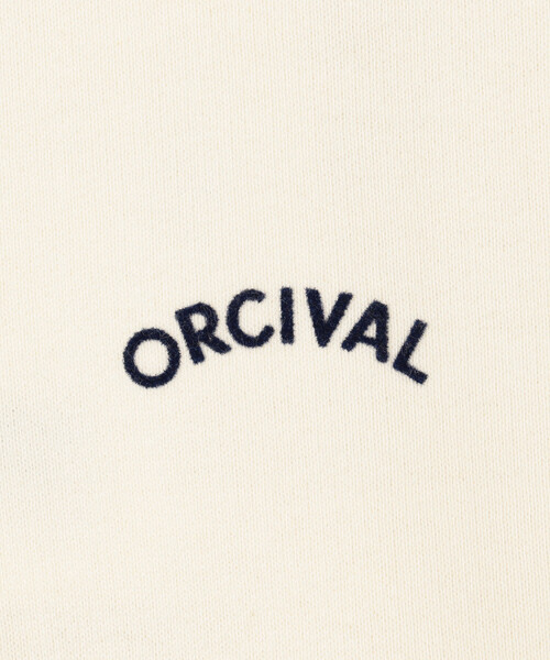 ORCIVAL(オーシバル)の「ORCIVAL | コットン裏毛 ハーフジッププルオーバー WOMEN(スウェット・レディース・アイボリー/ブルー系その他・2)」の11枚目の写真