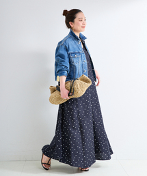 Simplicite（サンプリシテ）の「《追加7》手洗い可 / リネンレーヨンスリーブレスワンピース（ワンピース）」