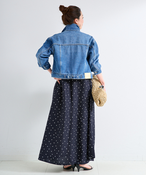 B.C STOCK(ベーセーストック)の「《追加7》手洗い可 / リネンレーヨンスリーブレスワンピース(ワンピース・レディース・ベージュ/コバルトブルー/レッド/ブラウン/ブルー/ブラック・MEDIUM/SMALL)」の21枚目の写真