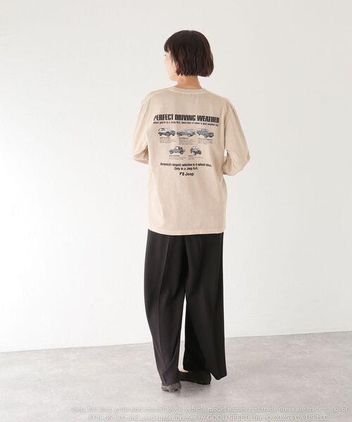 journal standard L'essage(ジャーナルスタンダードレサージュ)の「【GOOD ROCK SPEED / グッドロックスピード】26JEP001W ロンT(Tシャツ/カットソー・レディース・ベージュ・FREE)」の4枚目の写真