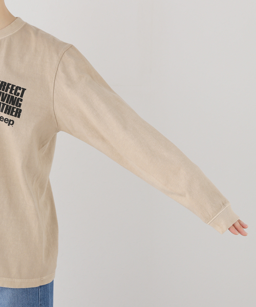 journal standard L'essage(ジャーナルスタンダードレサージュ)の「【GOOD ROCK SPEED / グッドロックスピード】26JEP001W ロンT(Tシャツ/カットソー・レディース・ベージュ・FREE)」の9枚目の写真