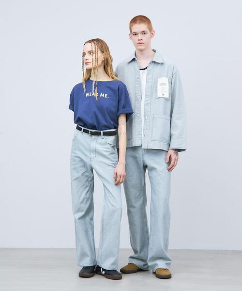 THE GOODLAND MARKET(ザグッドランドマーケット)の「ザ グッドランド マーケット RE DENIM COVERALL(デニムジャケット・メンズ・ライトインディゴブルー・3/2/1)」の15枚目の写真