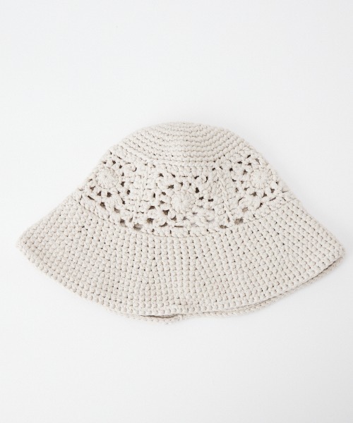 halo commodity（ハロ　コモディティー）の「[HALO COMMODITY/ハロコモディティー] PETAL ドライ ニットハット（ハット・レディース・チャコールグレー/キナリ・F）」の14枚目の写真