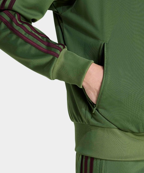 adidas（アディダス）の「adidas/アディダス FIREBIRD TT ジャージ ファイヤーバード トラックジャケット 2026年春夏 新色追加（ジャージ・メンズ・ホワイト/グリーン・S/M/L/XL）」の10枚目の写真