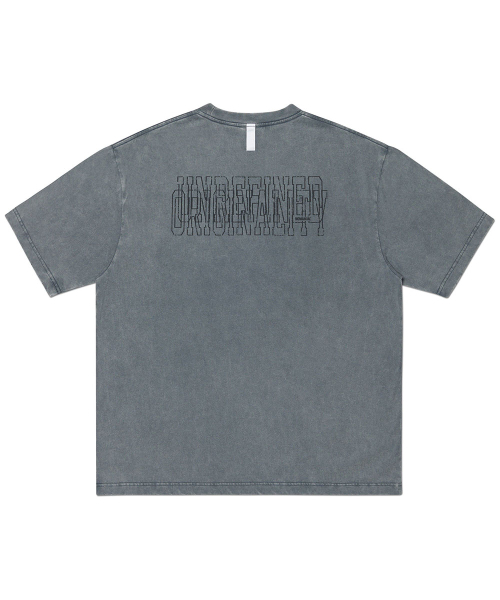 NOMANUAL（NOMANUAL）の「NM SKULL T-SHIRT - WASHED GRAY（Tシャツ/カットソー・レディース・その他・LARGE/MEDIUM/SMALL/X-LARGE）」の9枚目の写真
