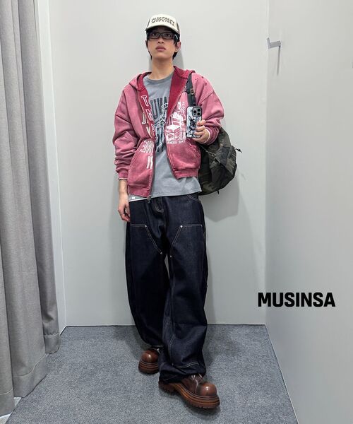 NOMANUAL（NOMANUAL）の「NM SKULL T-SHIRT - WASHED GRAY（Tシャツ/カットソー・レディース・その他・LARGE/MEDIUM/SMALL/X-LARGE）」の7枚目の写真