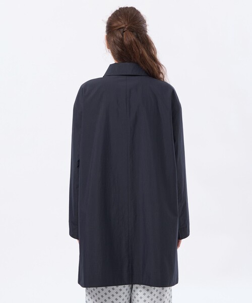 MACKINTOSH PHILOSOPHY(マッキントッシュ フィロソフィー)の「【BAWTRY(バウトリー)】コットンポプリンステンカラーコート(ステンカラーコート・レディース・ブラウン/ダークネイビー・38/36)」の10枚目の写真