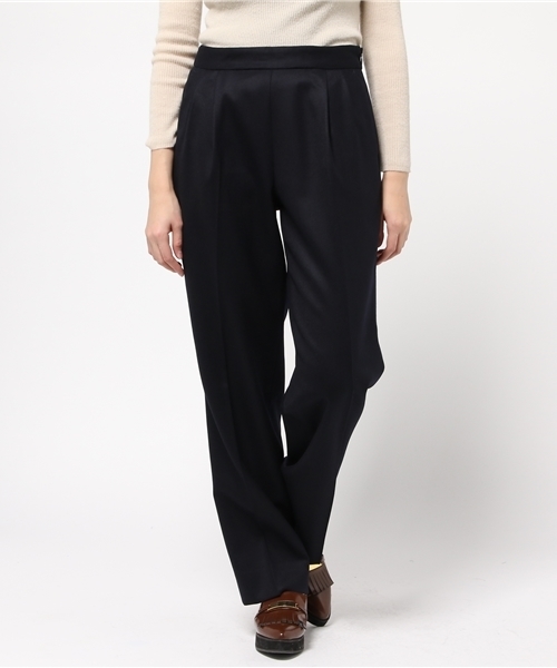 IENA（イエナ）の「サキソニー タックパンツ◆（その他パンツ・レディース・ネイビー/カーキ/キャメル・40/38/36/34）」の12枚目の写真