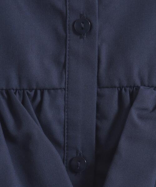 ITS'DEMO（イッツデモ）の「【洗濯機OK】ティアードフリルブラウス（シャツ/ブラウス・レディース・オフホワイト/ネイビー/ライトブルー・00）」の11枚目の写真