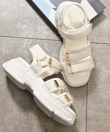 Honeys | 金具使い厚底サンダル(サンダル)