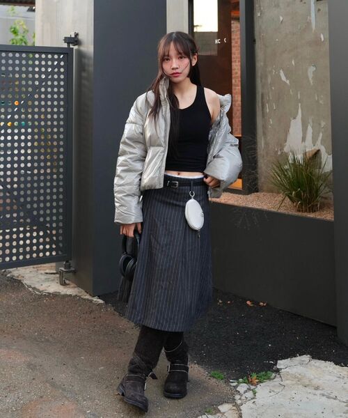 COVERNAT WOMAN(カバーナットウーマン)の「RDS ウィメンズ シビック グロッシー ショート プファー セージグレー(ダウンジャケット/コート・レディース・その他・WS/WM)」の19枚目の写真