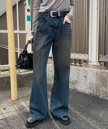 CIAOPANIC | ヴィンテージライクセミフレアデニムパンツ(デニムパンツ)