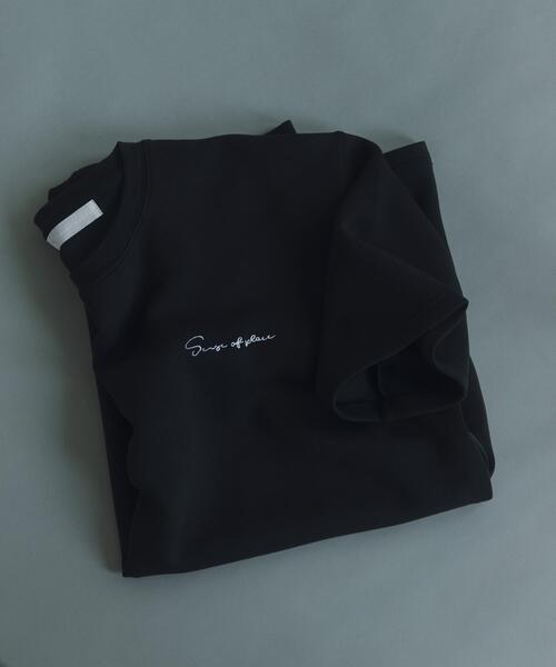 SENSE OF PLACE by URBAN RESEARCH（センスオブプレイスバイアーバンリサーチ）の「『一部WEB限定カラー』『接触冷感/速乾』シシュウダンボールポンチショートスリーブTシャツ（Tシャツ/カットソー・メンズ・ブラウン/イエロー/ブラック/チャコールグレー/ライトベージュ/グリーン/ホワイト・LARGE/MEDIUM）」の3枚目の写真