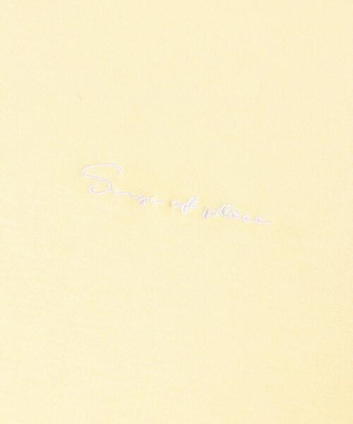 SENSE OF PLACE by URBAN RESEARCH（センスオブプレイスバイアーバンリサーチ）の「『一部WEB限定カラー』『接触冷感/速乾』シシュウダンボールポンチショートスリーブTシャツ（Tシャツ/カットソー・メンズ・ブラウン/イエロー/ブラック/チャコールグレー/ライトベージュ/グリーン/ホワイト・LARGE/MEDIUM）」の18枚目の写真