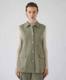 RIM.ARK | 【RIM.ARK/リムアーク】Classy sleeveless tops/クラッシースリーブレストップス(その他アウター)