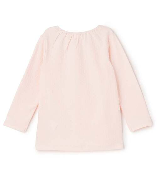 sense of wonder（センスオブワンダー）の「チェリードット長袖Tシャツ（Tシャツ/カットソー・キッズ・ピンク/オフホワイト・90cm/80ｃｍ/100cm/110cm/130cm/120cm）」の3枚目の写真