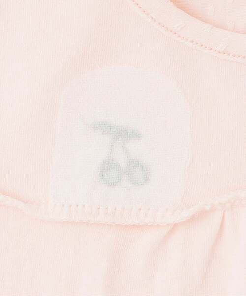 sense of wonder（センスオブワンダー）の「チェリードット長袖Tシャツ（Tシャツ/カットソー・キッズ・ピンク/オフホワイト・90cm/80ｃｍ/100cm/110cm/130cm/120cm）」の8枚目の写真