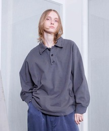 VOAAOV（ヴォアーブ）の「【VOAAOV】HEAVY JERSEY GARMENT DYE Polo Shirt（ポロシャツ）」