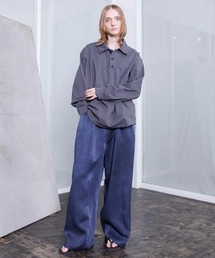 VOAAOV（ヴォアーブ）の「【VOAAOV】HEAVY JERSEY GARMENT DYE Polo Shirt（ポロシャツ）」