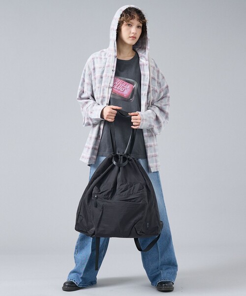 NoiR/ノアール(ノアール)の「【NoiR/ノワール】Lightdaypack/ライトデイパック/N26001/ユニセックス【WEB限定】(バックパック/リュック・メンズ・ブラック系その他2/ブラック系その他・フリー)」の6枚目の写真