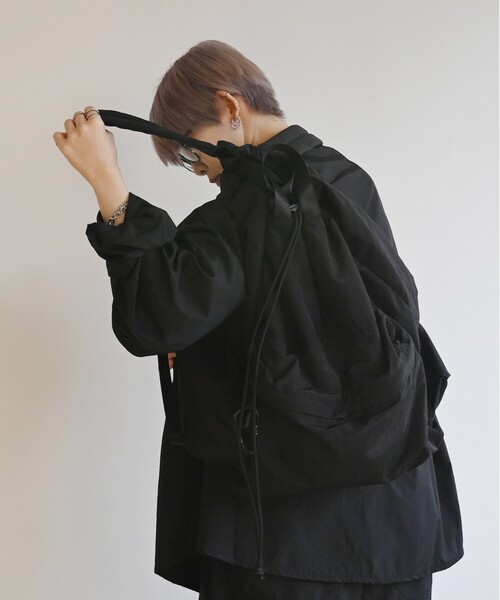 NoiR/ノアール(ノアール)の「【NoiR/ノワール】Lightdaypack/ライトデイパック/N26001/ユニセックス【WEB限定】(バックパック/リュック・メンズ・ブラック系その他2/ブラック系その他・フリー)」の8枚目の写真