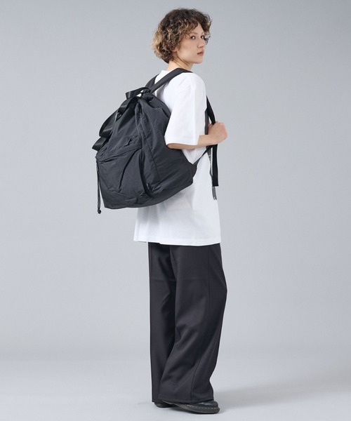 NoiR/ノアール(ノアール)の「【NoiR/ノワール】Lightdaypack/ライトデイパック/N26001/ユニセックス【WEB限定】(バックパック/リュック・メンズ・ブラック系その他2/ブラック系その他・フリー)」の1枚目の写真