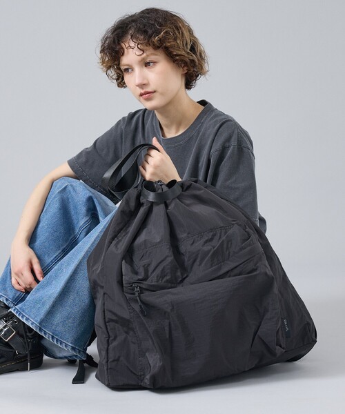 NoiR/ノアール(ノアール)の「【NoiR/ノワール】Lightdaypack/ライトデイパック/N26001/ユニセックス【WEB限定】(バックパック/リュック・メンズ・ブラック系その他2/ブラック系その他・フリー)」の5枚目の写真