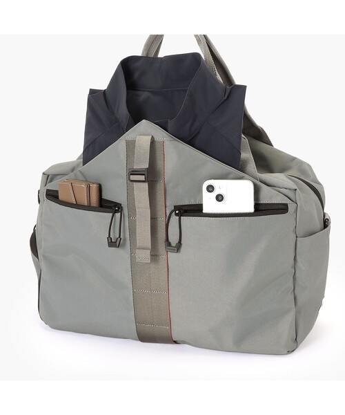 BRIEFING(ブリーフィング)の「【BRIEFING/ブリーフィング】URBAN GYM BOSTON WR(ボストンバッグ・メンズ・ブラック/グレー・FREE)」の16枚目の写真