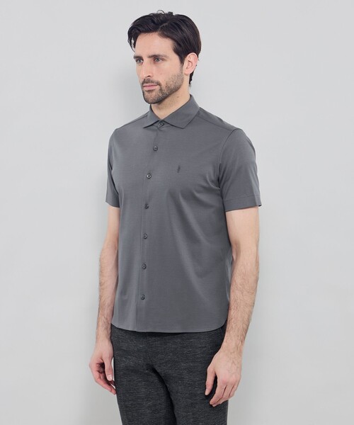 MACKINTOSH LONDON(マッキントッシュ ロンドン)の「超冷感ワイドカラーカットシャツ(シャツ/ブラウス・メンズ・ホワイト/ネイビー/グレー系その他/ブルー・L/XL/M)」の11枚目の写真
