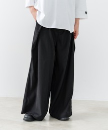 brknhome（ブロークンホーム）の「【BRKNHOME/ブロークンホーム】2タック ドレープ スカートパンツ ワイドパンツ スラックス 袴パンツ（スラックス）」