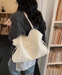 星柄2WAYトートバッグ レディース 4色展開