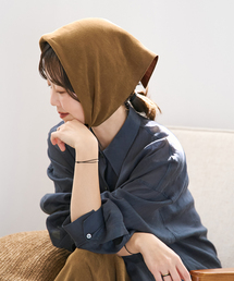 Plage（プラージュ）の「suede mini ストール（バンダナ/スカーフ）」