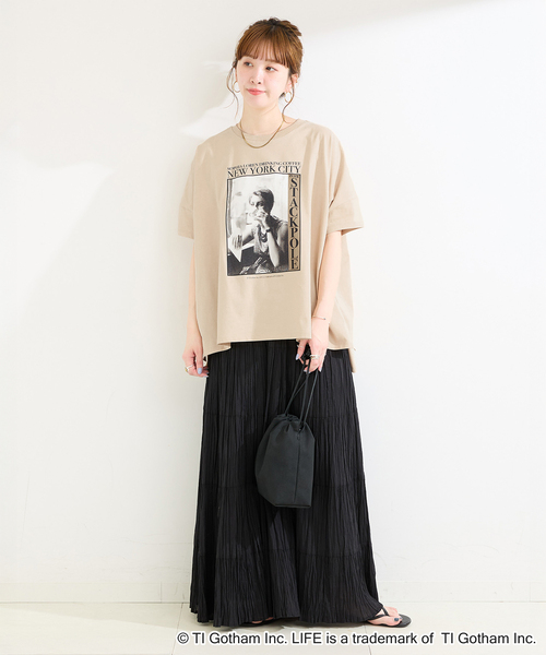 GOOD ROCK SPEED(グッドロックスピード)の「GOOD ROCK SPEED / グッドロックスピード LIFE PICTURE COLLECTION Big Tshirts(Tシャツ/カットソー・レディース・ブラック/ホワイト/ベージュ・FREE)」の17枚目の写真
