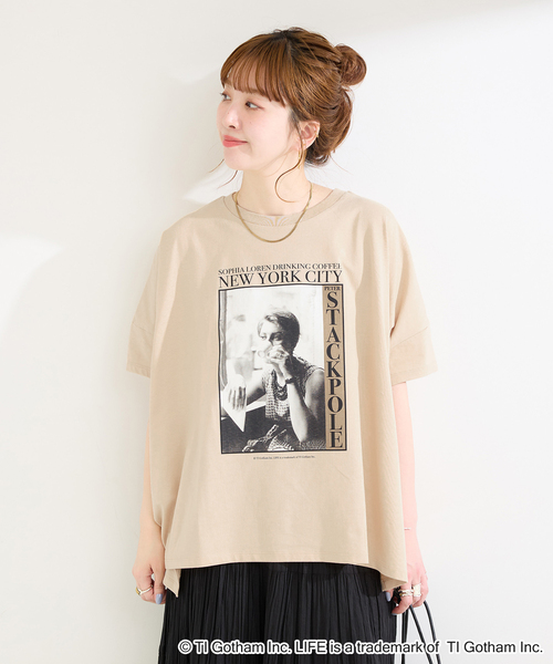 GOOD ROCK SPEED(グッドロックスピード)の「GOOD ROCK SPEED / グッドロックスピード LIFE PICTURE COLLECTION Big Tshirts(Tシャツ/カットソー・レディース・ブラック/ホワイト/ベージュ・FREE)」の20枚目の写真