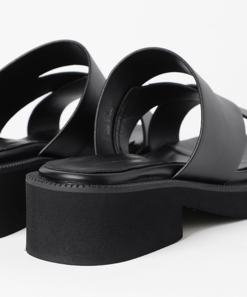 mysty woman（ミスティウーマン）の「クロスベルトサンダル 659924（サンダル・レディース・ブラック・LARGE/MEDIUM）」の8枚目の写真