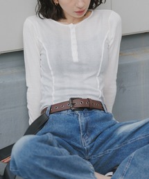 MILLER(�~���[)��R.P.miller/�~���[ LightPrib Henley L/S �w�����[�l�b�N �V�A�[�g�b�v�X 2026�N�t��(T�V���c/�J�b�g�\�[)