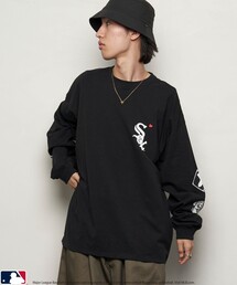 MLB（メジャーリーグベースボール）の「【PUBLUX】長袖Tシャツ【mlbコラボ】（Tシャツ/カットソー）」