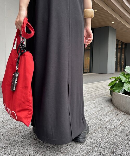 Kastane（カスタネ）の「【eguchi企画/2サイズ展開/低身長サイズあり】カットワンピース&タンクSET（ワンピース・レディース・ブラック/ブラウン・0/1）」の21枚目の写真