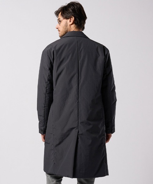 wjk（ダヴルジェイケイ）の「mj11531- double breasted solid coat ダブルブレストコート(1881 ny59j)（その他アウター・メンズ・スミクロ/グレー・S/M/L/XL）」の10枚目の写真