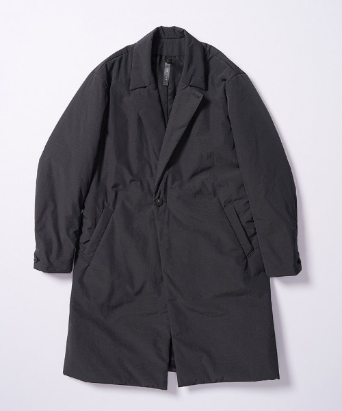 wjk（ダヴルジェイケイ）の「mj11531- double breasted solid coat ダブルブレストコート(1881 ny59j)（その他アウター・メンズ・スミクロ/グレー・S/M/L/XL）」の20枚目の写真
