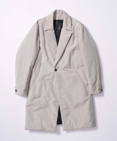 wjk（ダヴルジェイケイ）の「mj11531- double breasted solid coat ダブルブレストコート(1881 ny59j)（その他アウター・メンズ・スミクロ/グレー・S/M/L/XL）」の21枚目の写真